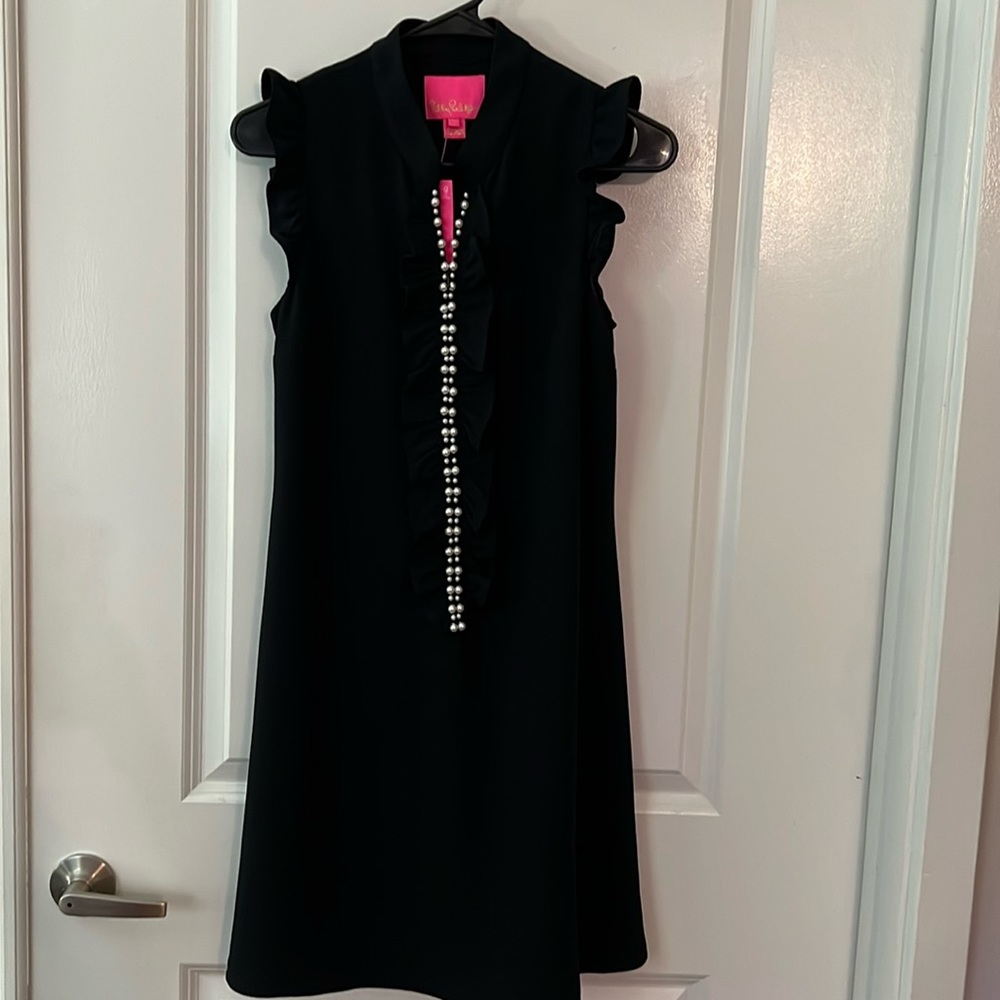 Lilly Pulitzer dress, size 0, black color, brand new with tag